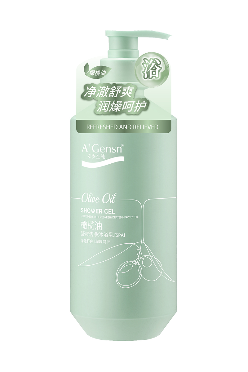 Olive oil refreshing and clean shower gel